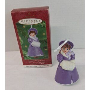 Hallmark 2001 Meg March Ornament Madame Alexander Little Women QX6315 w/ Box EUC